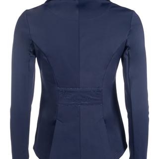 Chaqueta concurso niña HKM Sports Equipment Aurora, color azul marino con cristales azul marino TALLA 140 - Imagen 2